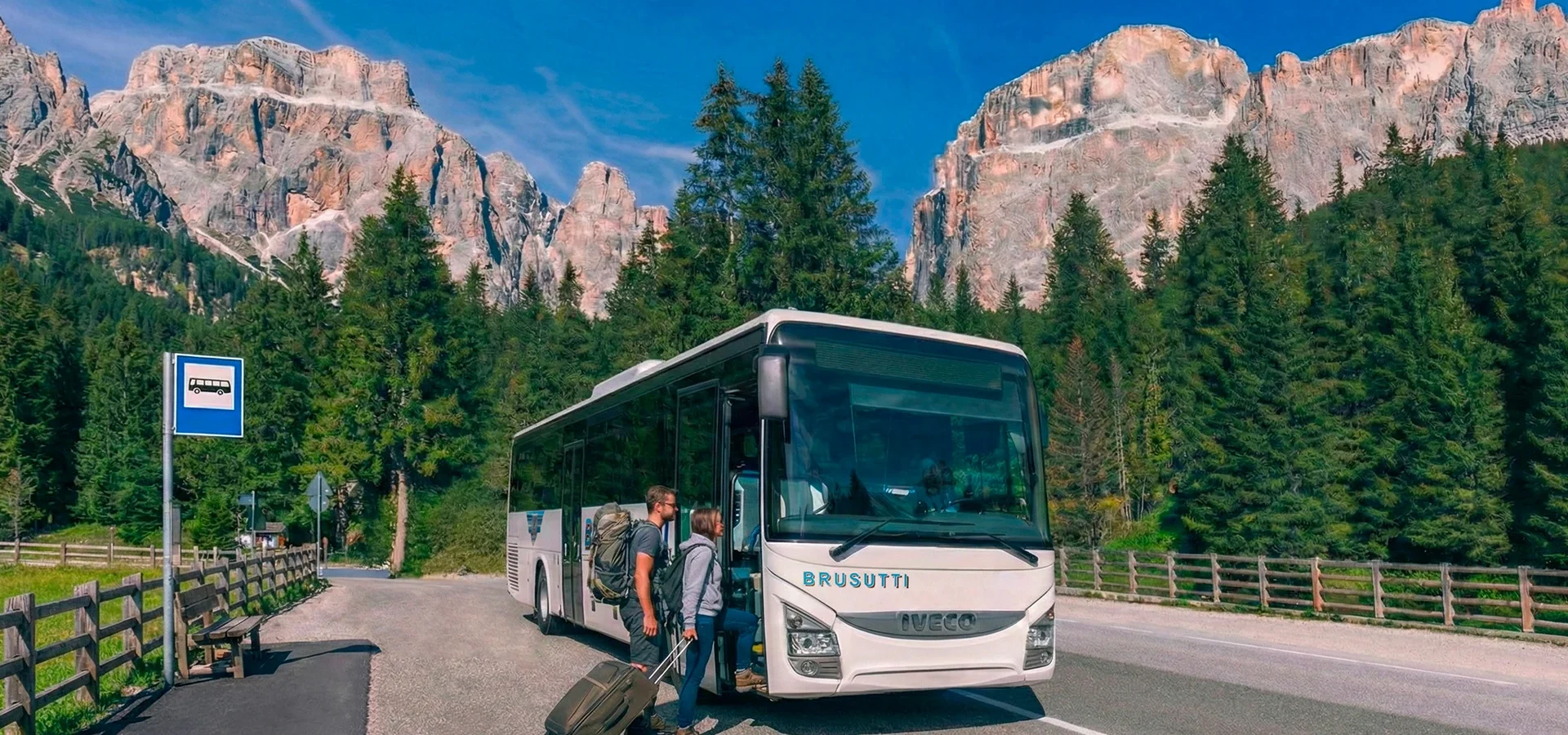 Trasporto pubblico bus Brusutti